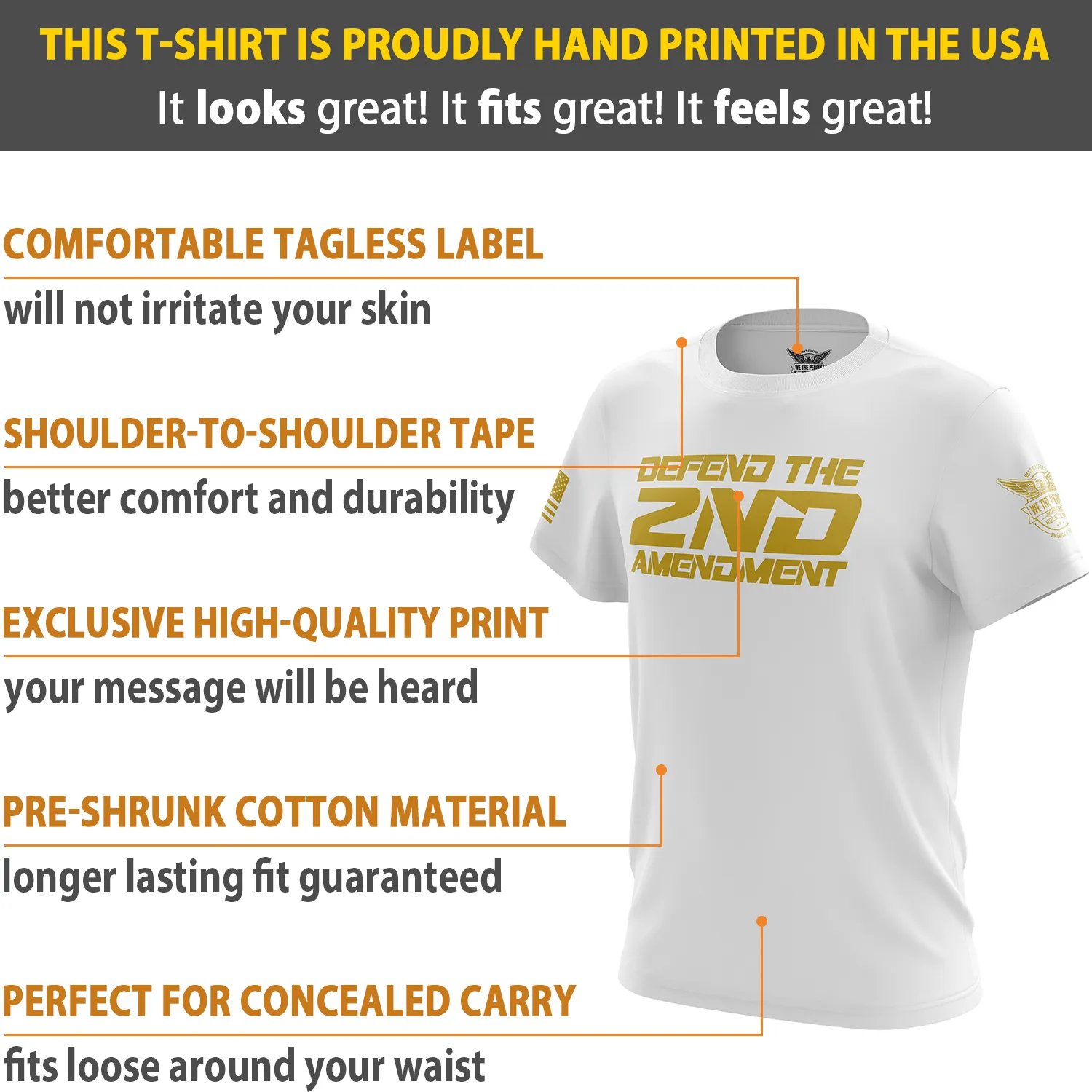 Defend the 2nd Amendment Short Sleeve Shirt
