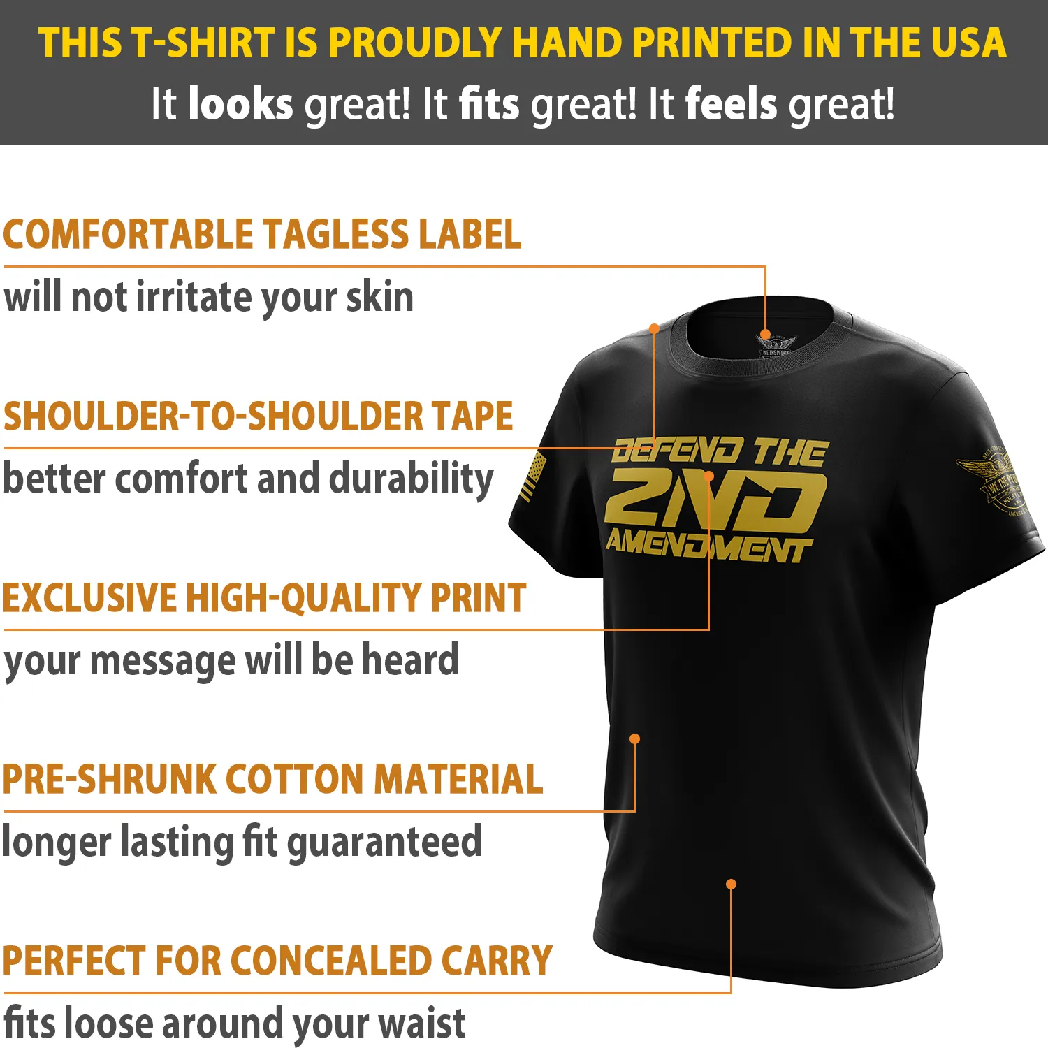 Defend the 2nd Amendment Short Sleeve Shirt