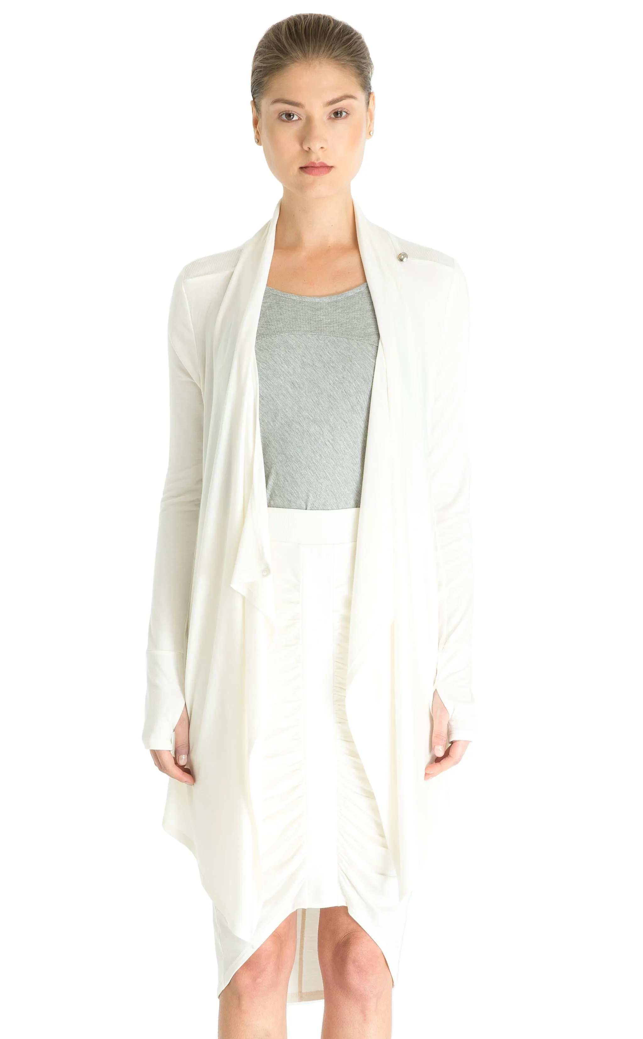 Drapey Cross Over Cardigan