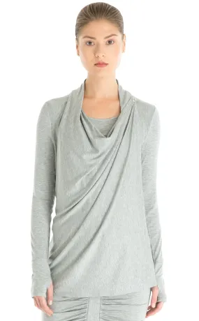 Drapey Cross Over Cardigan
