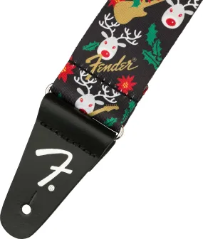 Fender Ugly Xmas Sweater Strap, Reindeer