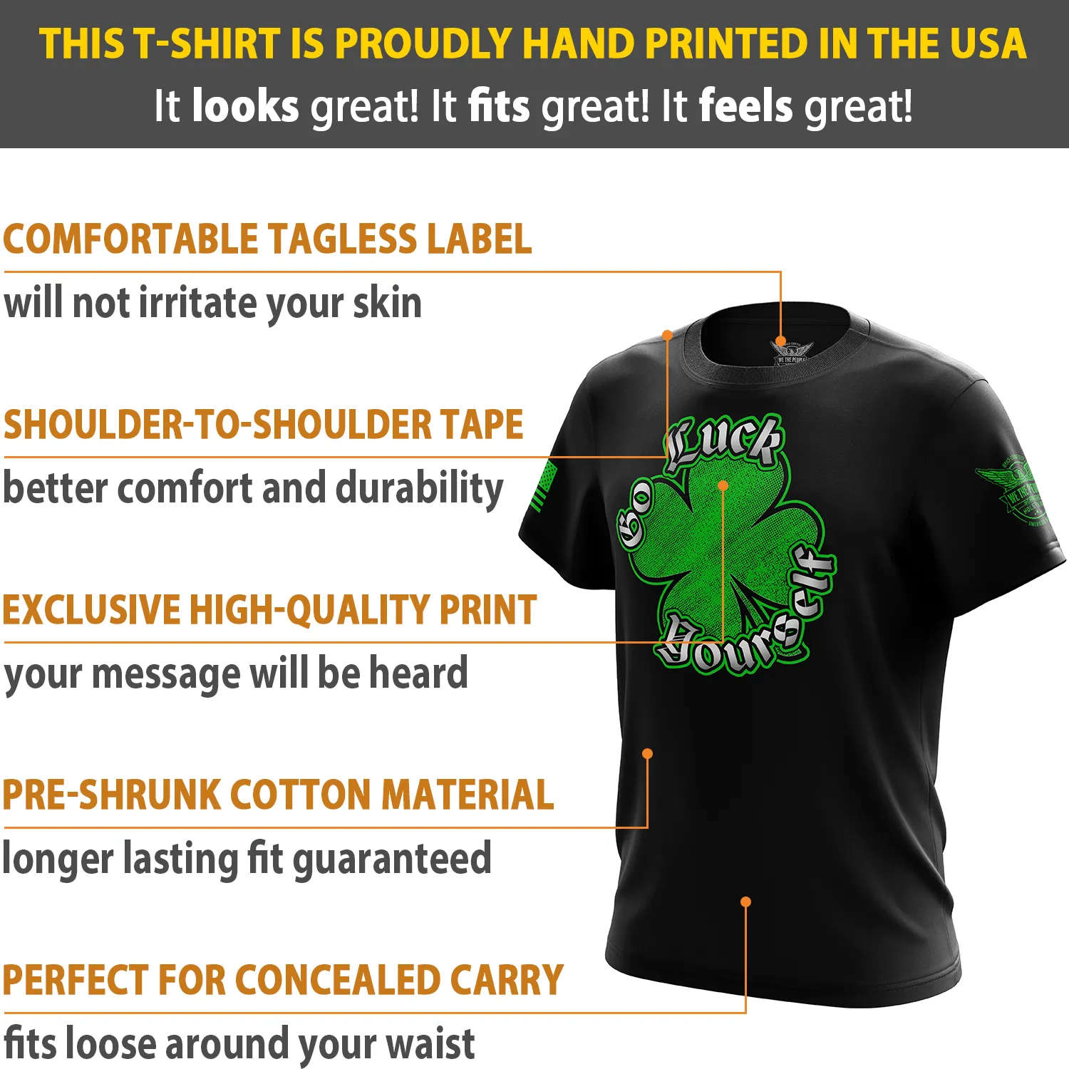 Go Luck Yourself Short Sleeve Shirt