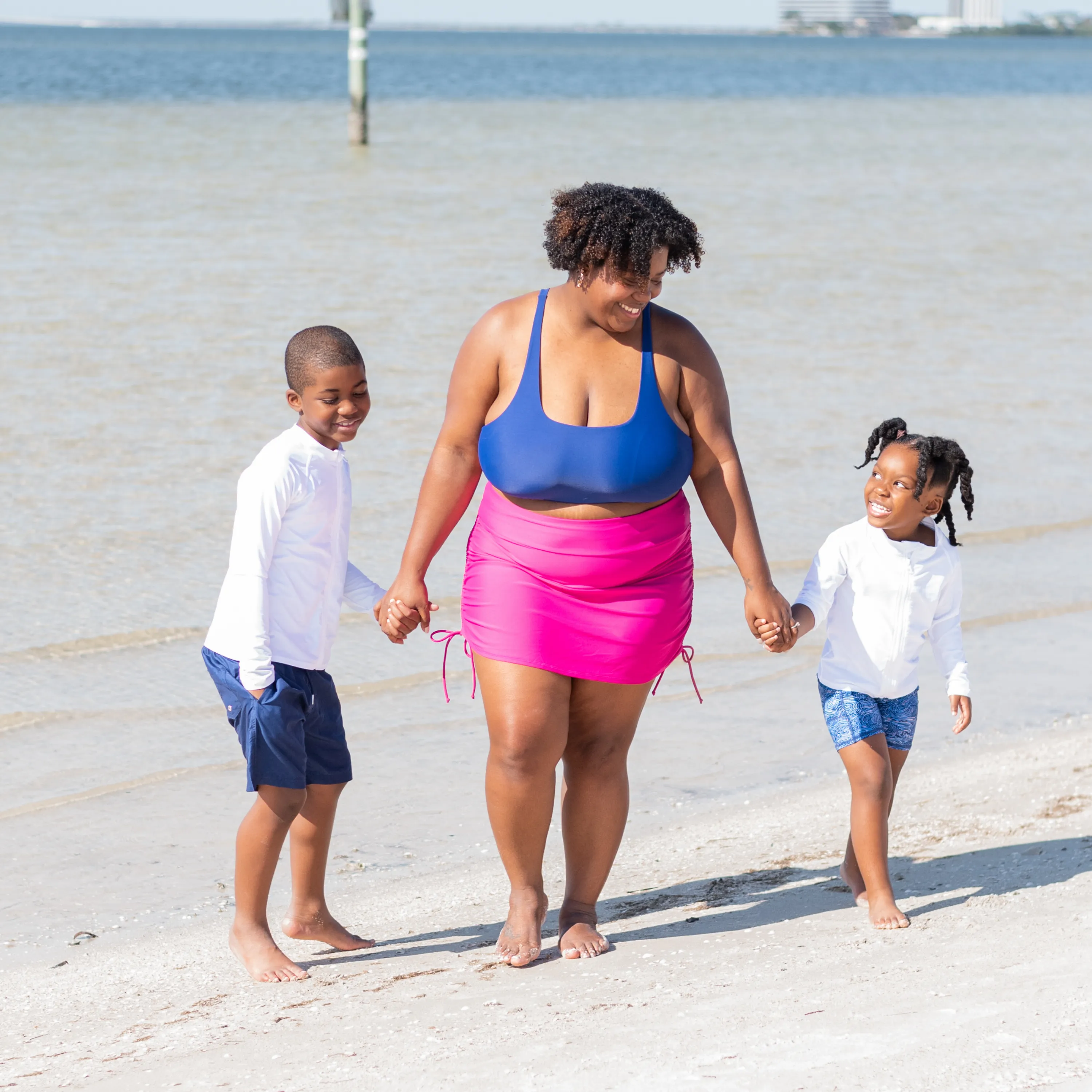 Kids Jammers Swim Shorts | "Ocean Breeze"