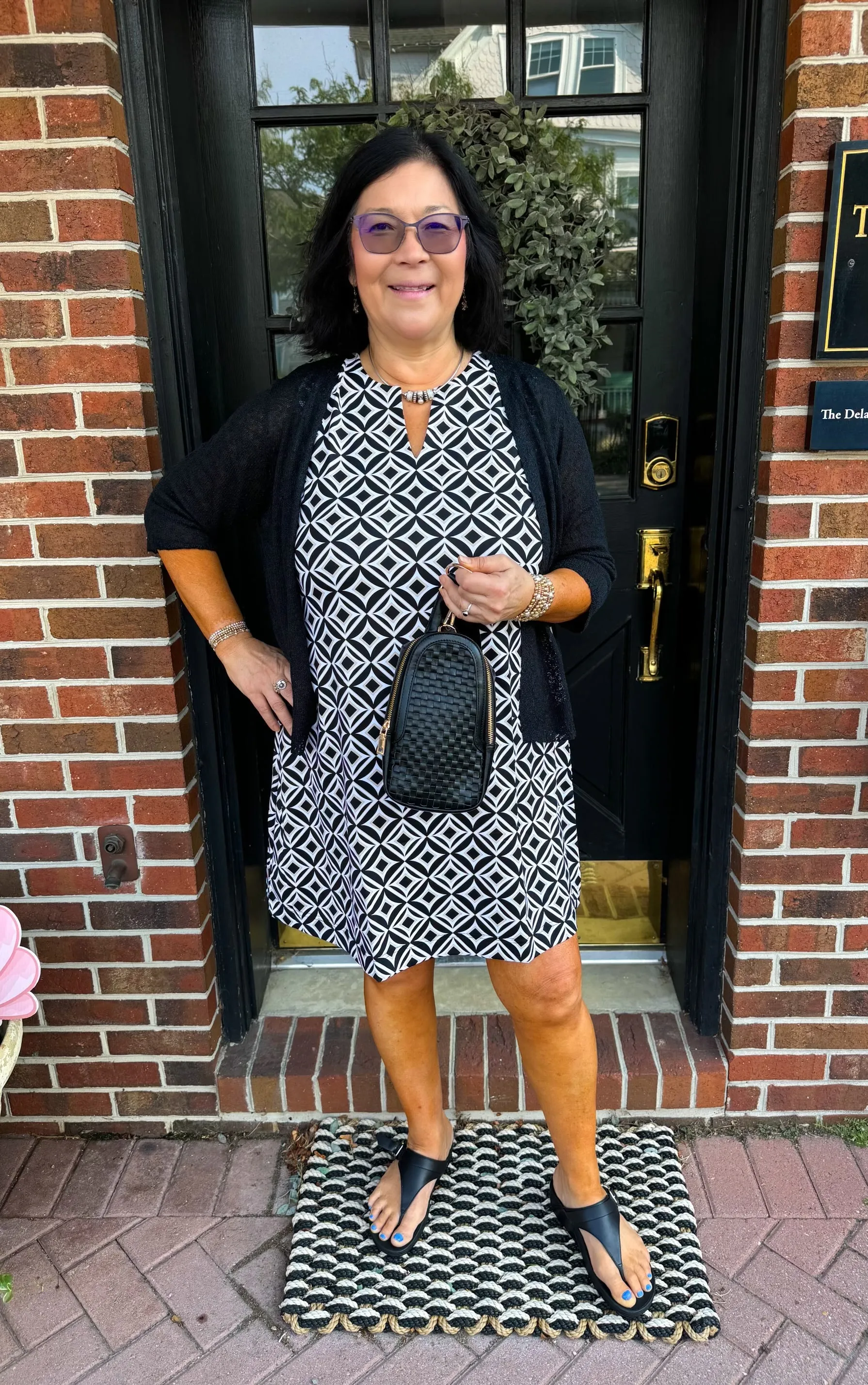 Lulu B Black Lightweight Cardigan