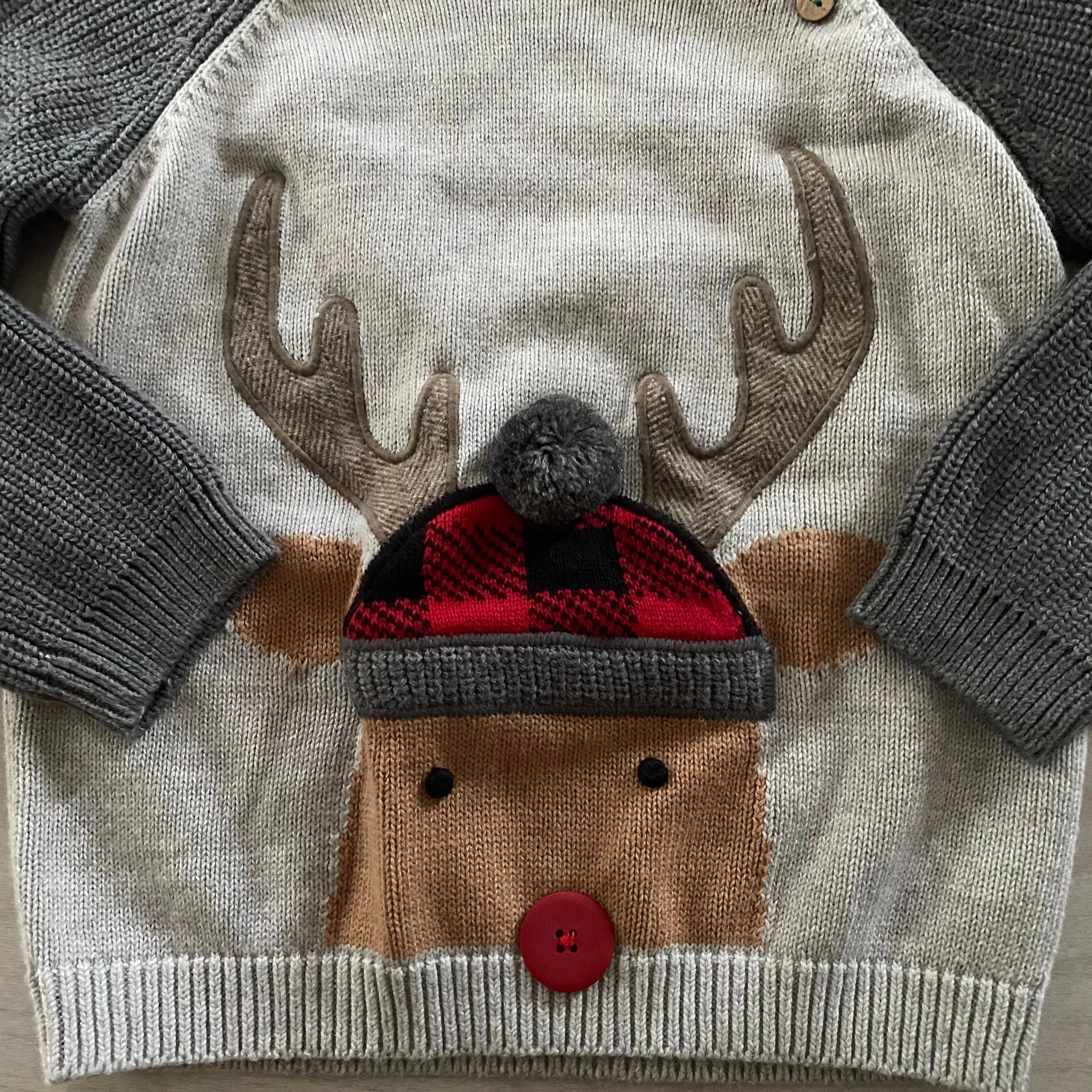 Mud Pie Reindeer Sweater
