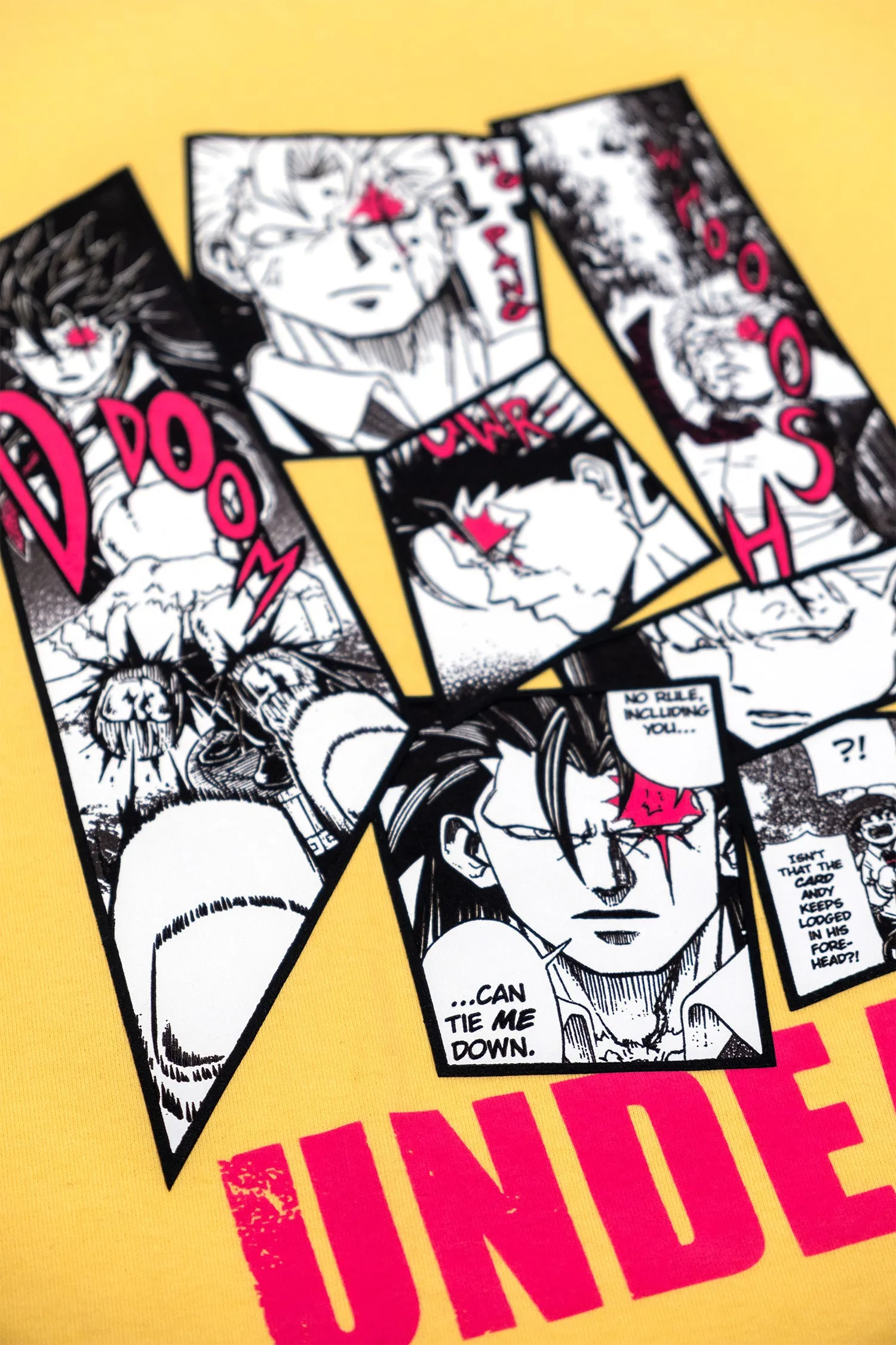 Undead Unluck Victor Arrives Tee - Daffodil Yellow